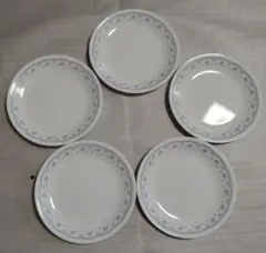 コレール モーニングブルー　廃盤　 CORELLE プレート 皿 　5点のサムネイル