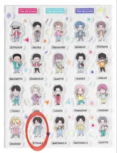 EXILE 藤原樹 カスタムアクリルチャーム