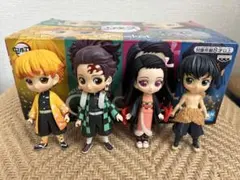 鬼滅の刃 Qposket peti フィギュアセット　最終巻付録　特装版のサムネイル