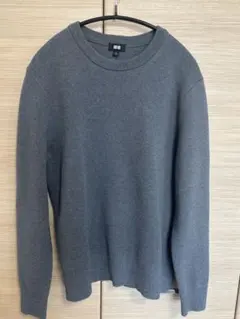 UNIQLOウォッシャブルミラノリブクルーネックセーター