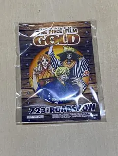 ワンピース 缶バッジ ゾロ GOLD 映画 前売り特典 ジャンプフェスタ JF