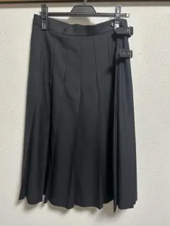 ノワールケイニノミヤ　黒いひざ丈プリーツスカート ノワールケイニノミヤ 黒いひざ丈プリーツスカート 2025年最新】noir