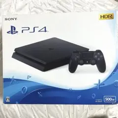 SONY PS4 500GB Jet Black 本体　初期化済　ソフト　おまけ
