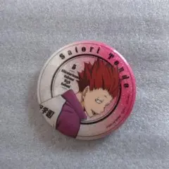 ハイキュー!! 振り向きシャイニー 缶バッジ 天童覚 白鳥沢