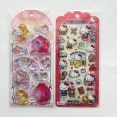 ウォーターインシール　ドロップジェリーシール　ハローキティ　2枚セット