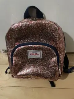Cath Kids グリッターリュック 小型　ラメ
