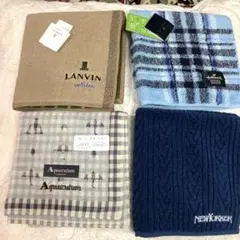 お得❣️4枚セット　ランバン　アクアスキュータム　ニューヨーカー