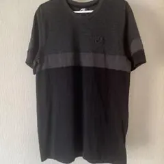 Nike ストライプデザイン Tシャツ グレー/ブラック