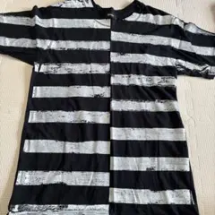 ZUCCa HORIZONストライプ 半袖Tシャツ ブラック/ホワイトのサムネイル