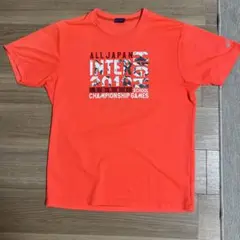 オレンジ色 Tシャツ ALL JAPAN INTER HIGH 2018