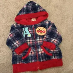 アンパンマン フード付きトレーナー 80 モコモコ