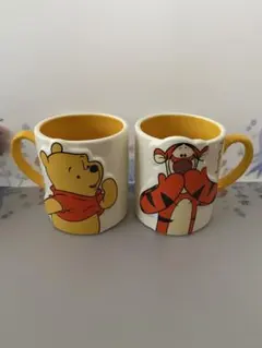 Disneyプーさん＆ティガーマグカップ２セット