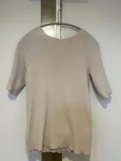 ROPÉ PICNIC 半袖ニット 38 ベージュ