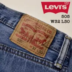 Levi's 505 デニム W32 L30