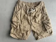 (新品)ZARA ベージュ ハーフパンツ 100cm