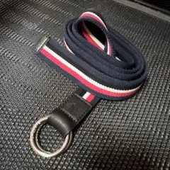 k*u様 LACOSTE ストライプデザイン ベルト