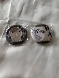HUNTER×HUNTER クロロ　Ani-Art 缶バッジ　2個セット