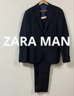 ザラマン　ZARA MAN ベーシックコレクション　スーツ　USA38　ネイビー