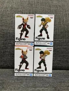 Figuno 僕のヒーローアカデミア フィギュア 4体セット