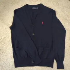 Polo Ralph Lauren ネイビー　ウールカーディガン S
