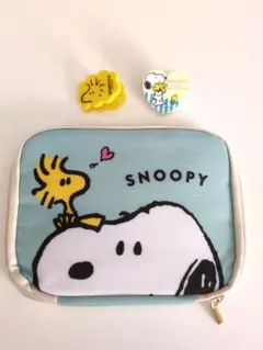 スヌーピー お薬手帳ケース 母子手帳ケース マルチポーチ