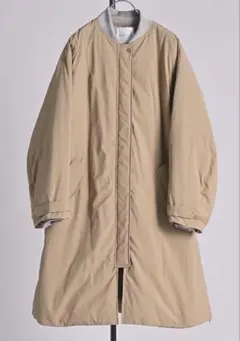 名作 MUJI Labo 24AW 婦人 ダウンコート ベージュ M パファー - メルカリ