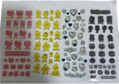 ハローキティ バッドばつ丸 コロコロクリリン　シールセット