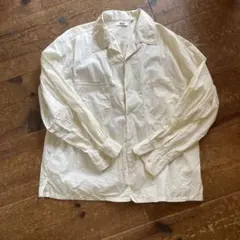UNIQLO U アイボリー 長袖シャツ L