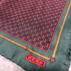 GUCCI シルクミニスカーフ 新品タグ付き