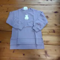 新品　petit maim ミッフィーモチーフトレーナー120