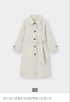J*】様 GU コージーメルトンバルマカーンコート