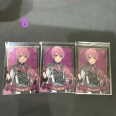 騎士A X（x）てるとくん　メタルカード　3枚