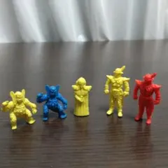 高速戦隊ターボレンジャー消しゴムフィギュア5体のサムネイル