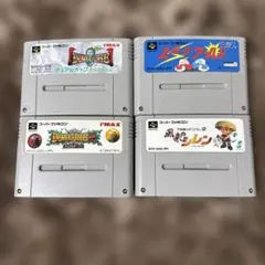 スーパーファミコン ゲームソフト 4本セット