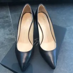 ジュゼッペザノティ　ブラック　パンプス
