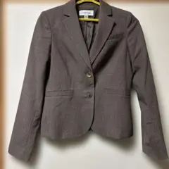 Calvin Klein テーラードジャケット サイズ2 グレー
