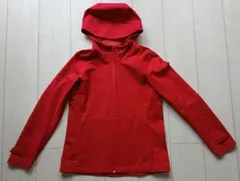 UNIQLO ブロックテックパーカー レッド