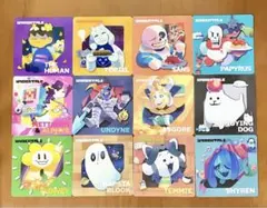 ゲーマー焼き GiGO渋谷 undertale アンテ コースター 12枚セット