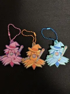 おジャ魔女どれみ コスチュームシリコンキーホルダー3点セット