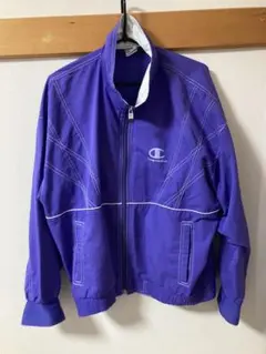 Championチャンピオン　ナイロンジャケット　ヴィンテージ　パープル　M