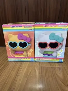 新品】ハローキティ おおきなSOFVIMATES トロピカルサマー 全2種