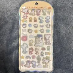【新品】 スヌーピー コットンパフィーシール