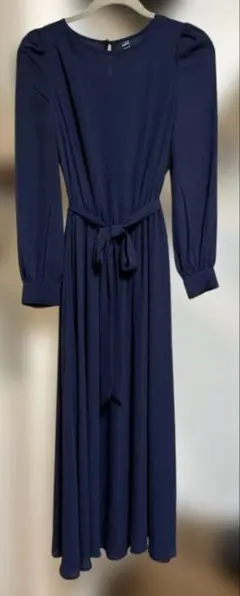 【値下げ】レディース ワンピース ネイビー