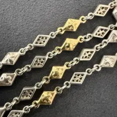 Loree Rodkin【K18×SV】ダイヤモンドシェイプリンククロスチェーンのサムネイル