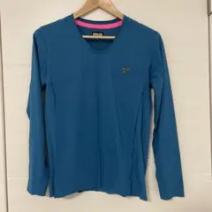 PPFM 青 長袖Tシャツ M 星刺繍