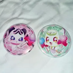 プリキュアドリームステージ プリルン メロロン 缶バッジ