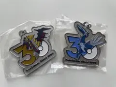 ポケモン 30周年 メタルチャームマスコット 2点セット