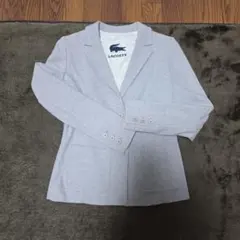 LACOSTE ラコステ テーラードジャケット グレーのサムネイル