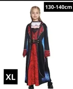 コスプレ 魔女ハロウィン 吸血鬼 女子 子供 仮装 XL130-140cm