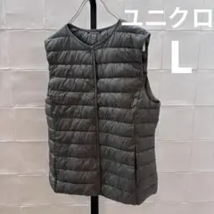 UNIQLOユニクロ　ウルトラライトダウン　ベスト　L 袋あり